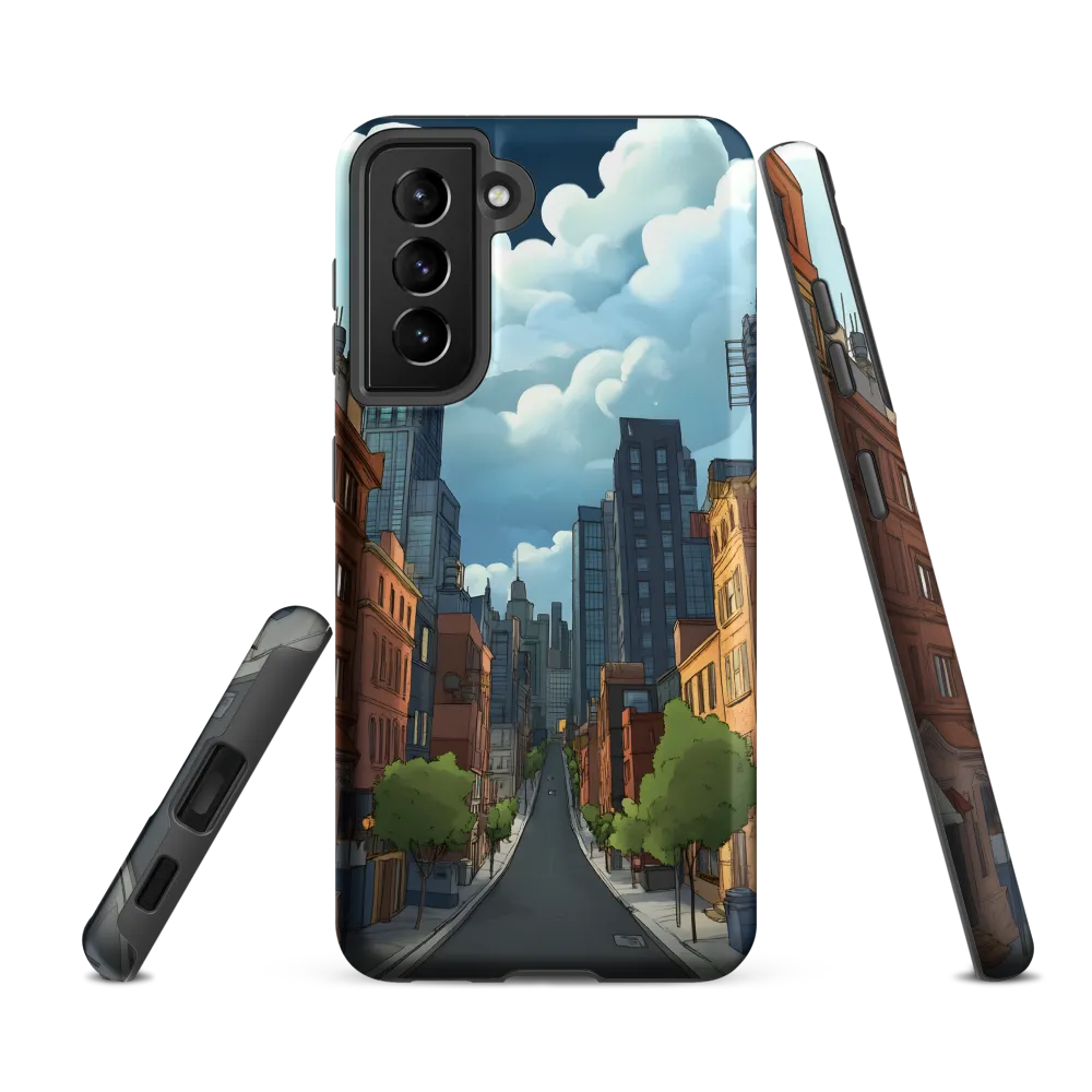 Urban Serenity: A Digital Cityscape
