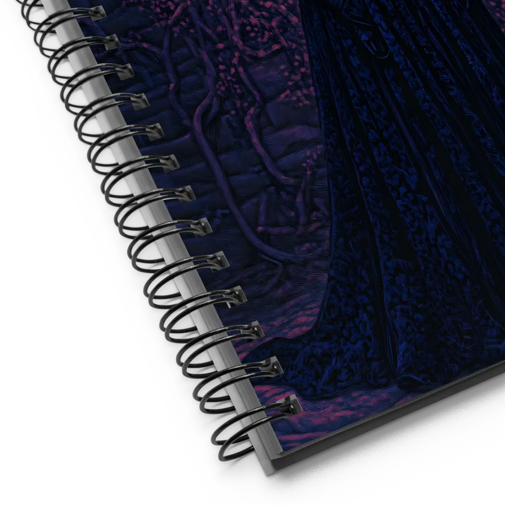 Veil of Enigma | Spiral Notebook