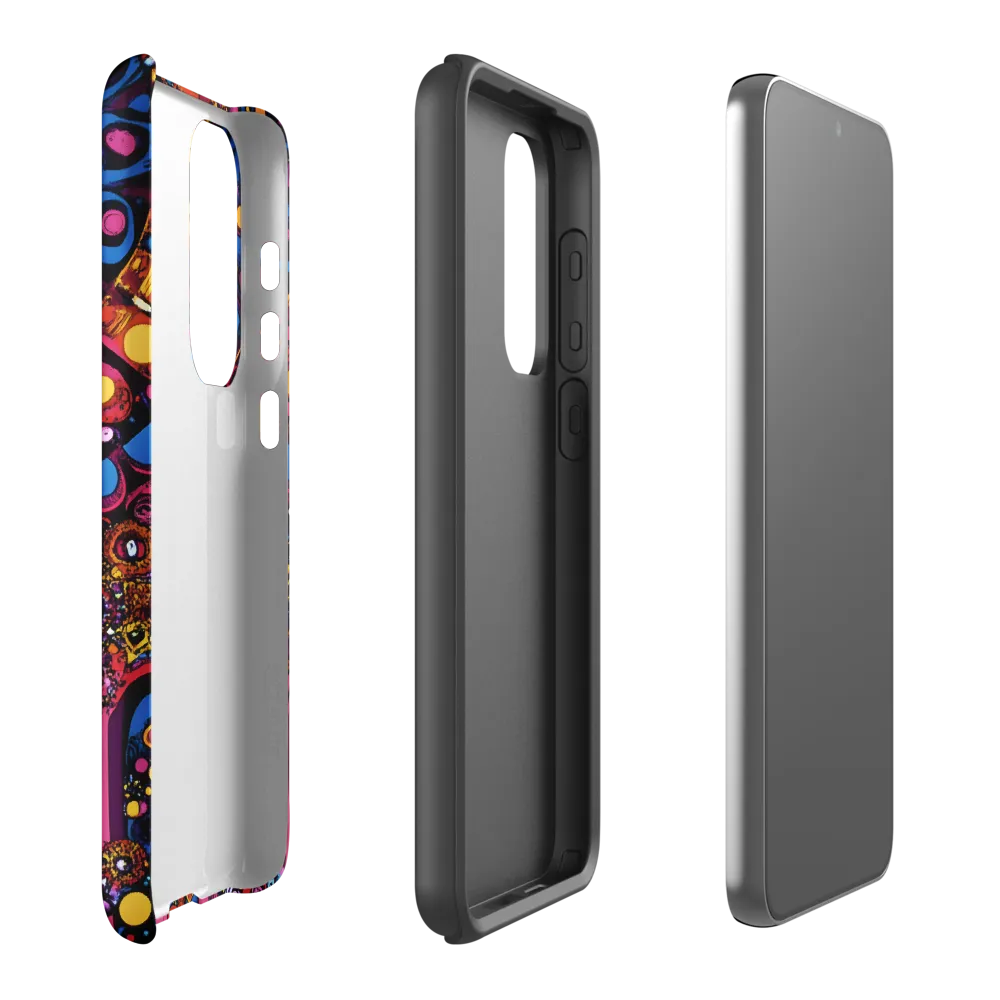 Whimsical Mandala Symphony | Phone Case |  S23 Plus | Tough Case | Matte