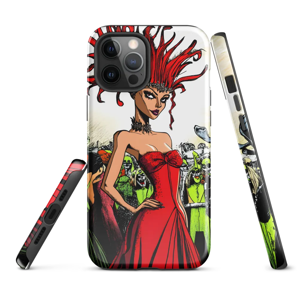 Fiery Elegance: A Fashion Statement