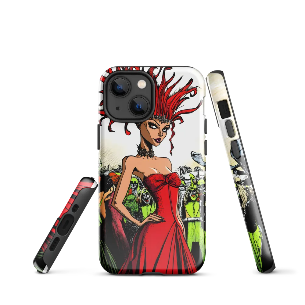 Fiery Elegance: A Fashion Statement