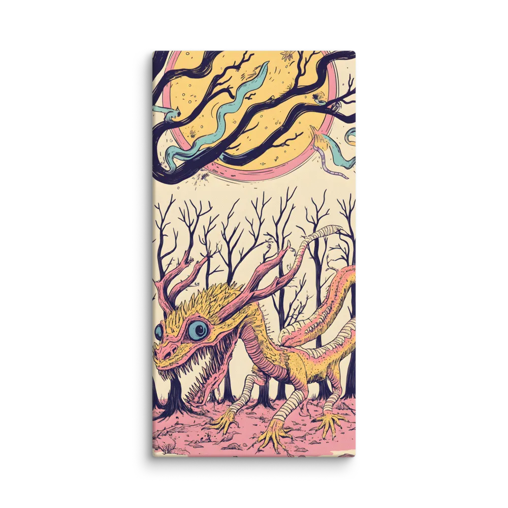 The Enigmatic Dragon of the Desolate Forest