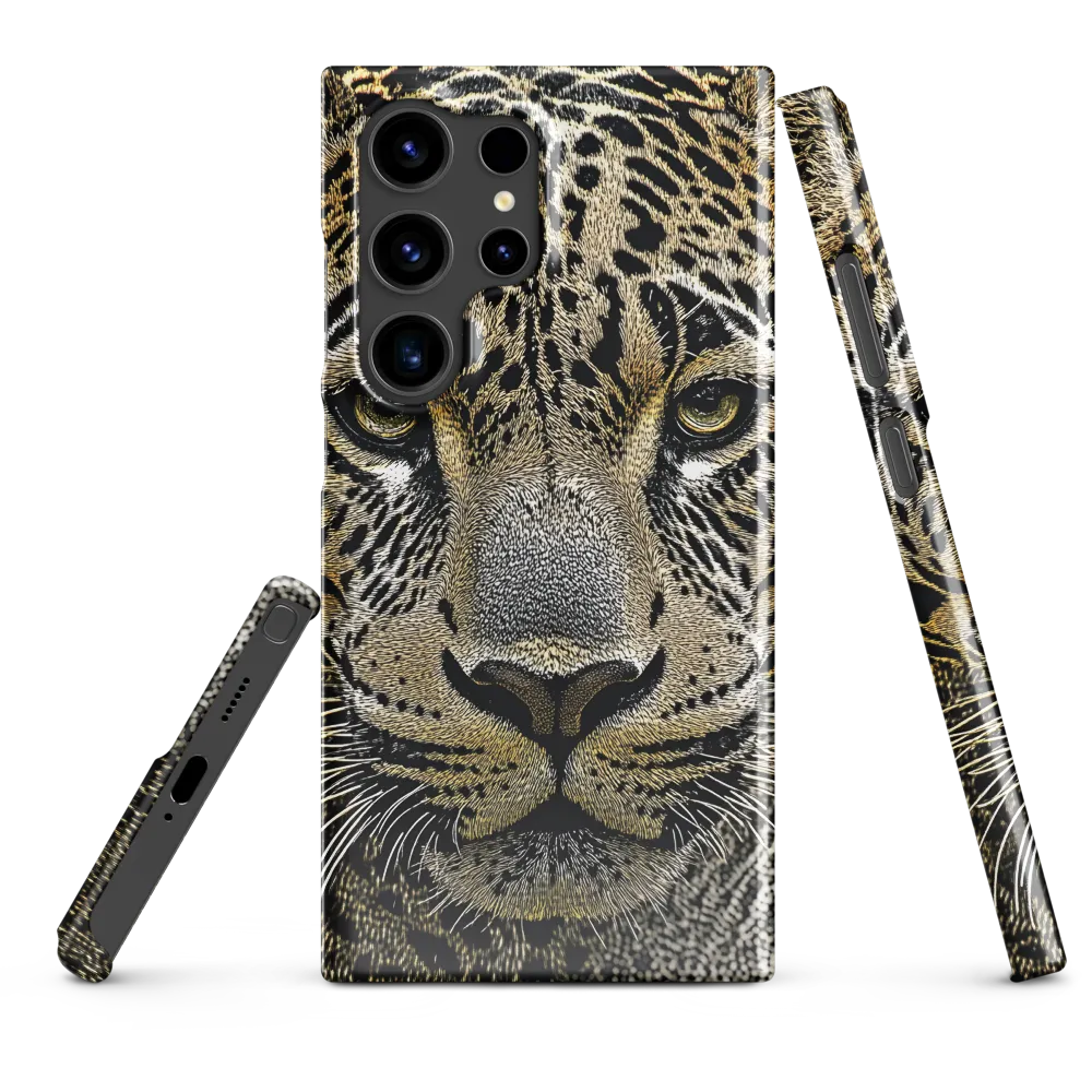 The Majestic Gaze: Portrait of a Leopard