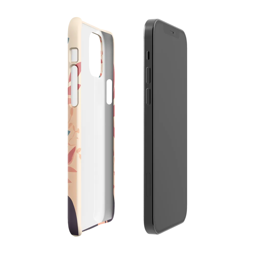 Whispers of Nature: A Serene Contemplation | Phone Case |  12 | Snap Case | Glossy