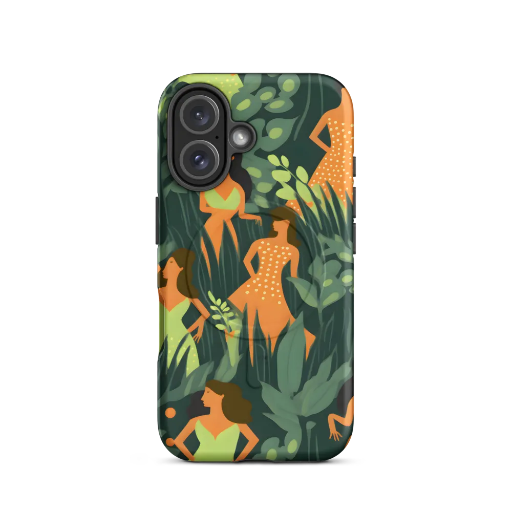 Playful Harmony in Patterns | Phone Case |  16 | MagSafe® Tough Case | Matte
