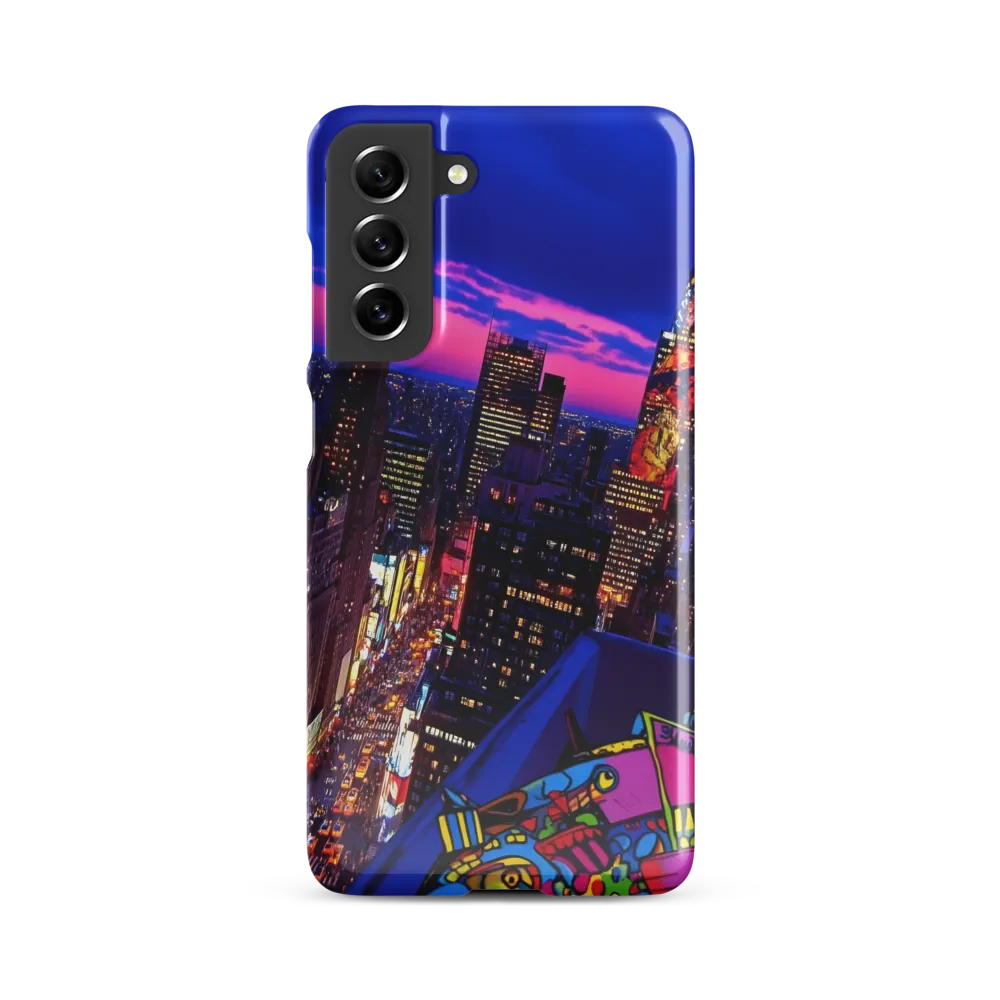 Neon Twilight: A City in Vibrance
