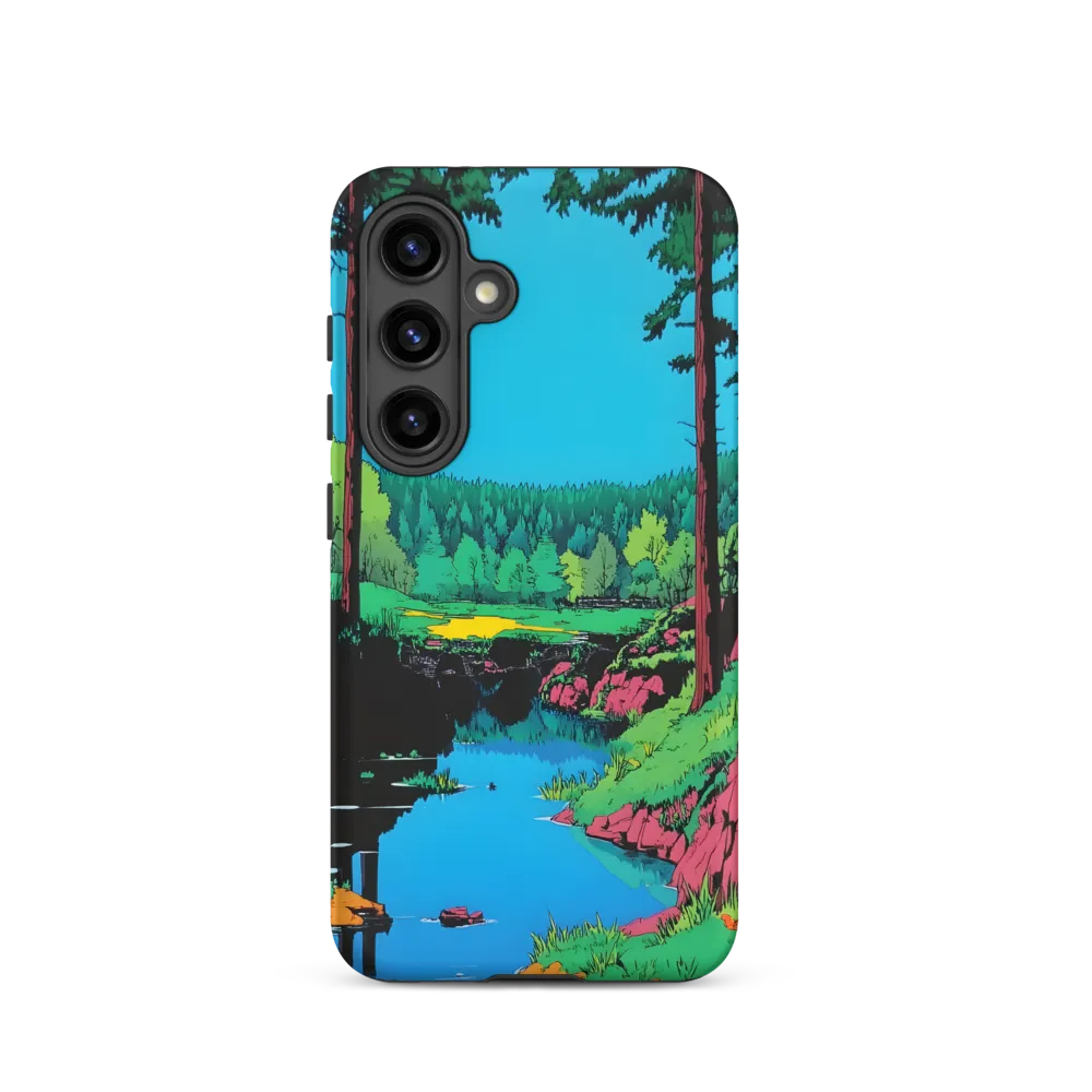 Tranquil Reflections: A Vibrant Landscape