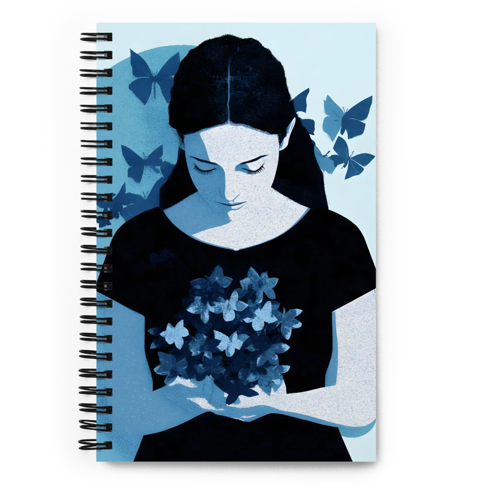 Embrace of Tranquility | Spiral Notebook