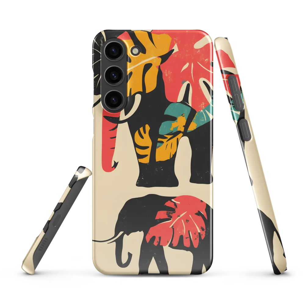 Tropical Elegance: The Elephant's Dance