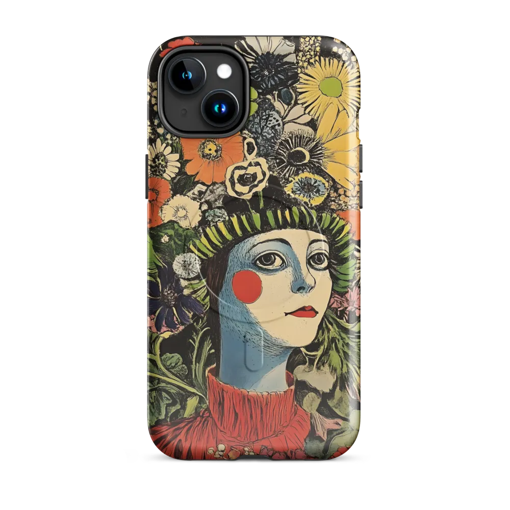 Floral Whimsy: A Portrait of Nature's Embrace