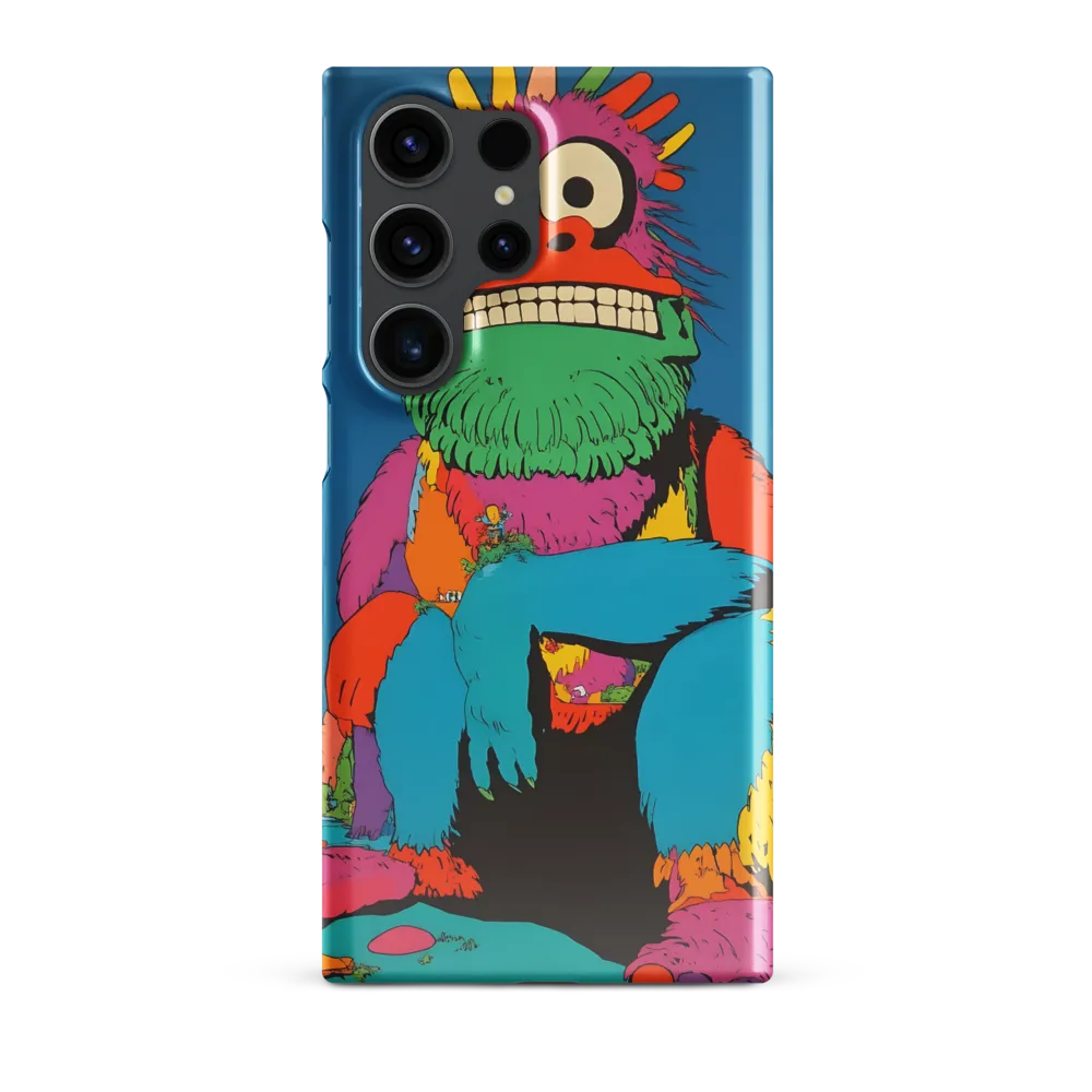 Whimsical Giant: A Playful Monster Encounter