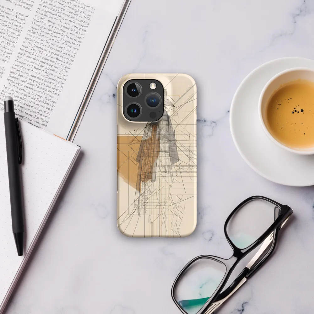 Abstract Profile: A Minimalist Exploration | Phone Case |  16 Pro | Snap Case | Matte