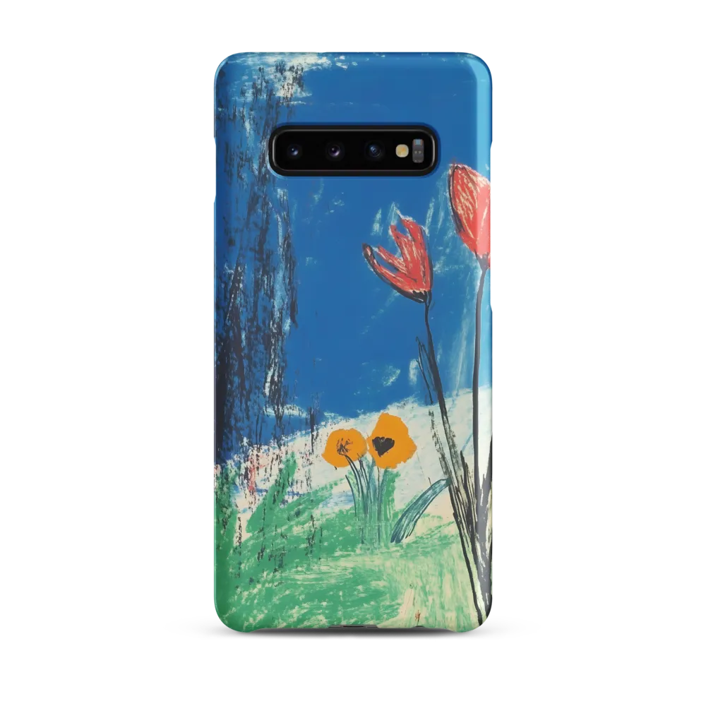 Joyful Blossoms in Blue