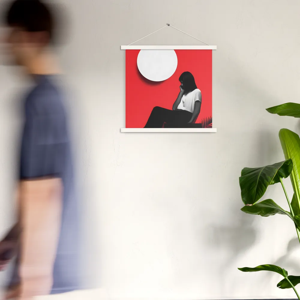 Contemplation in Red