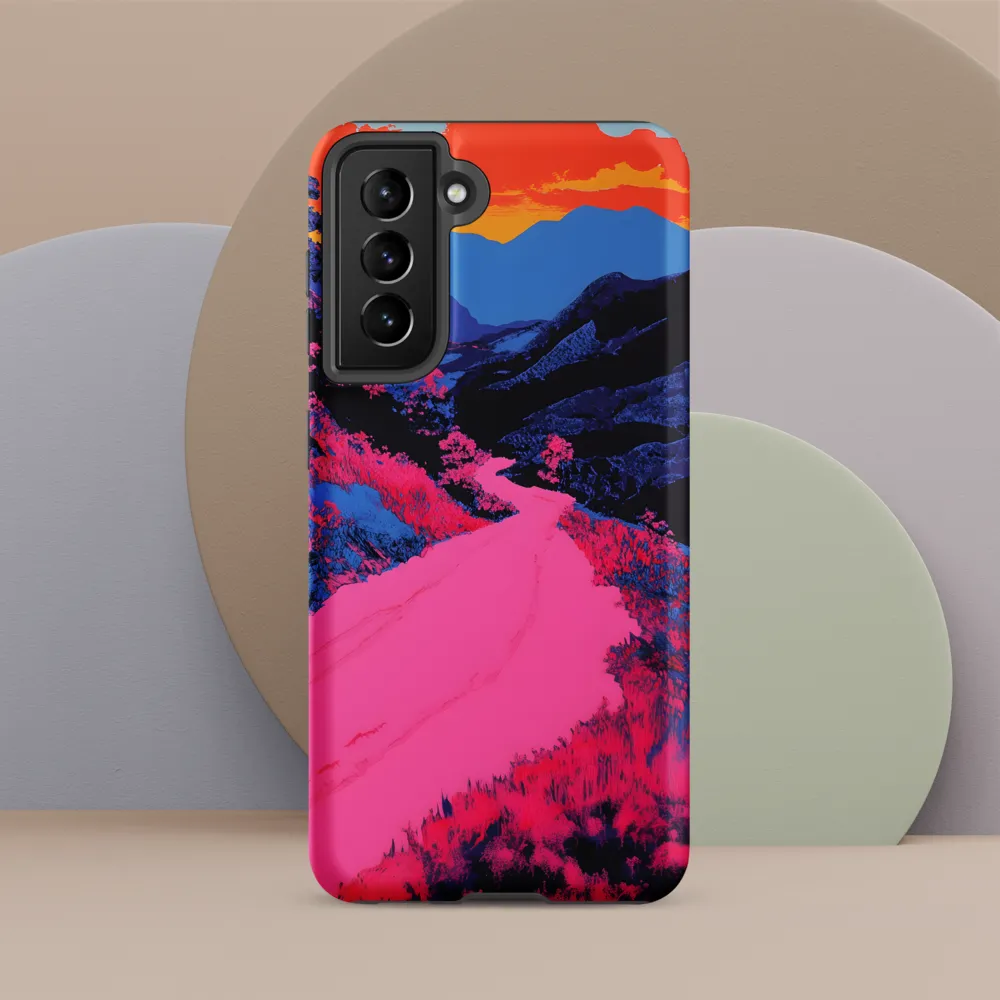 Ethereal Landscape in Vivid Hues