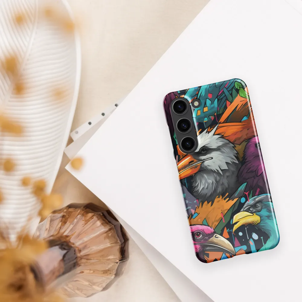Avian Vortex: A Celebration of Color and Form