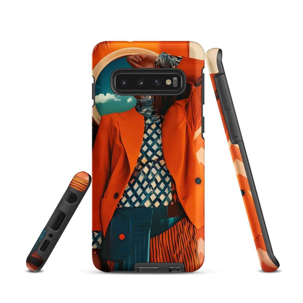 Vibrant Interplay: A Fusion of Fashion and Nature