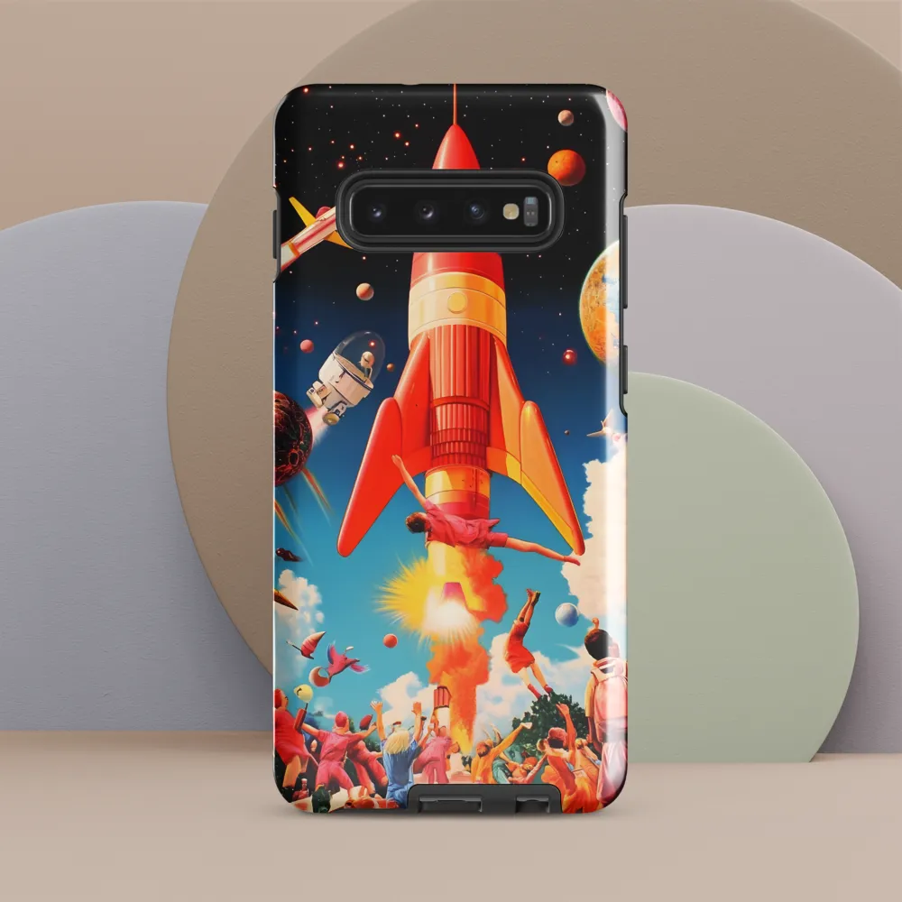 Launch of Imagination | Phone Case |  S10 Plus | Tough Case | Glossy