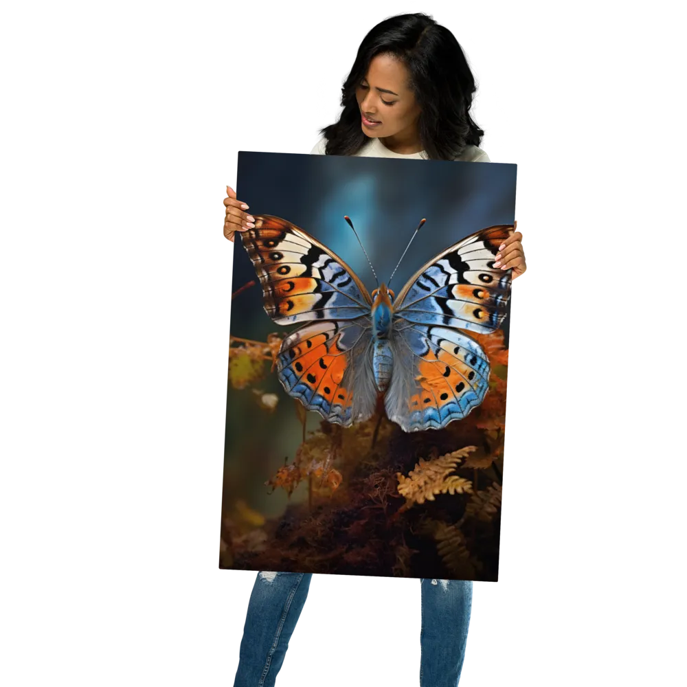 Harmony in Color: The Butterfly | Metal Print | 20″×30″
