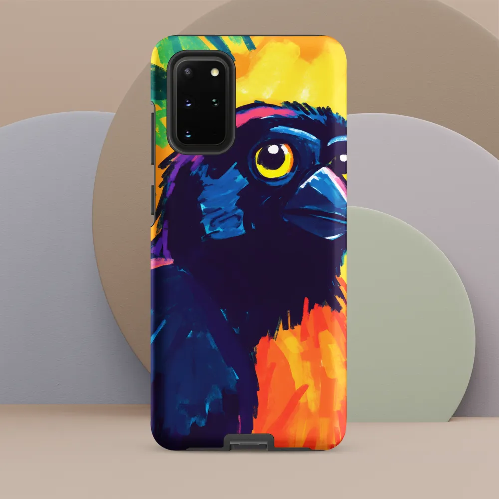 Vivid Avian Encounter
