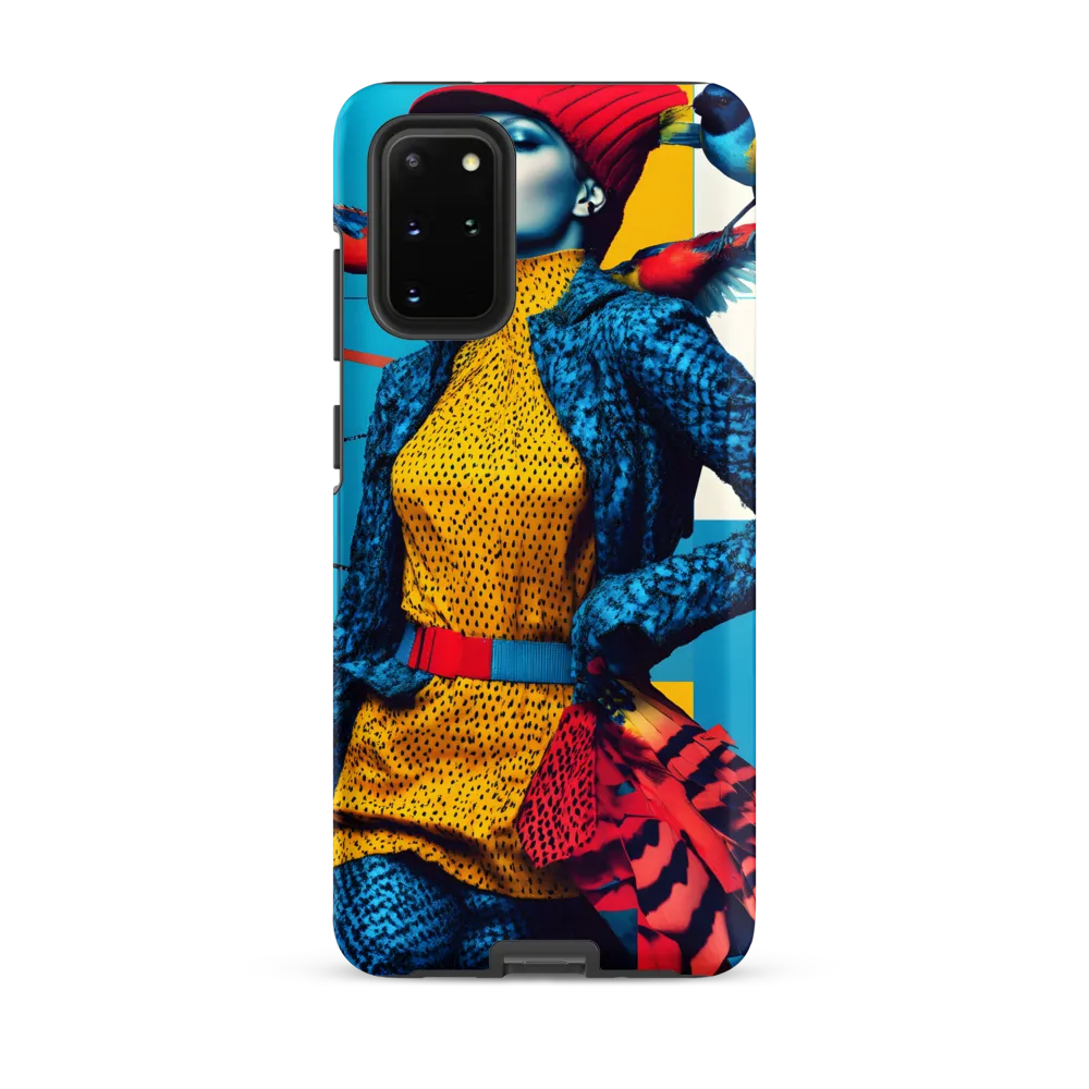 Vibrant Fusion of Nature and Fashion