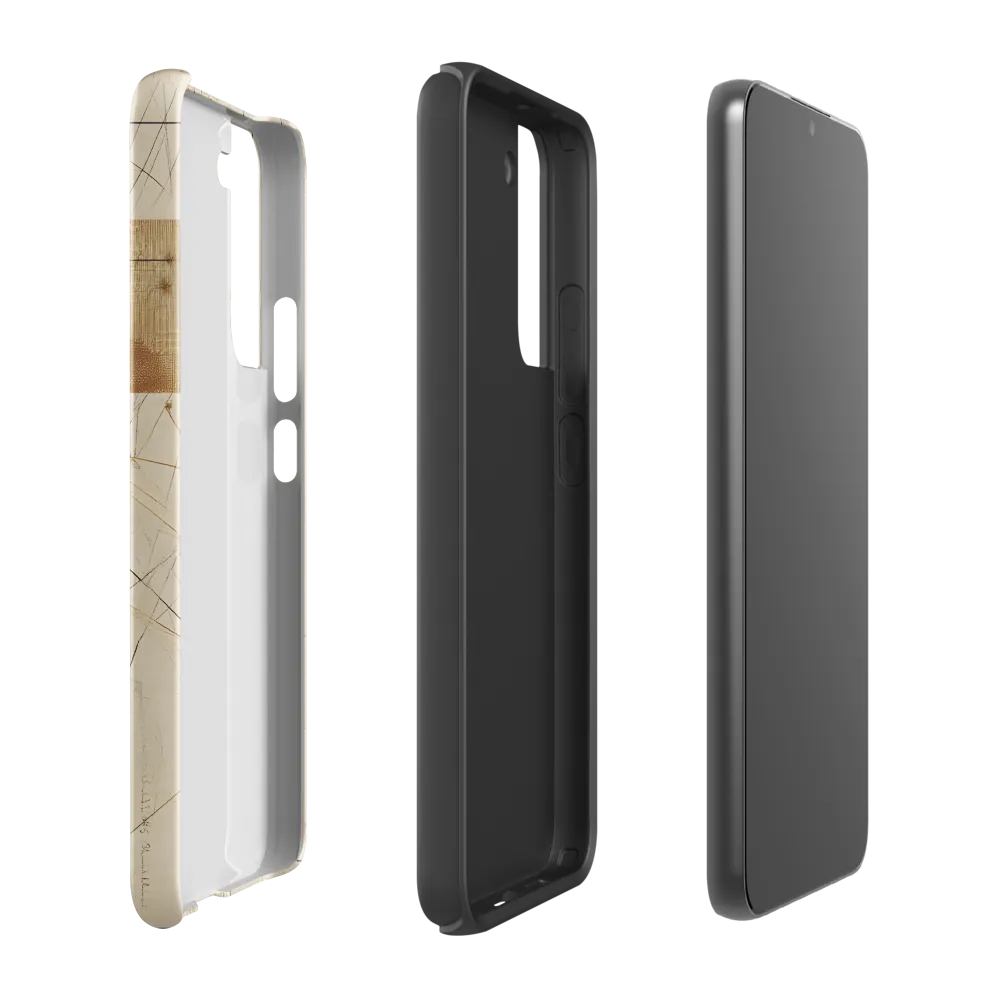 Elegance in Lines | Phone Case |  S22 Plus | Tough Case | Glossy