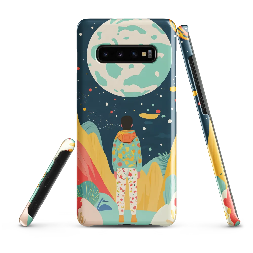 Dreamscapes Under Cosmic Light | Phone Case |  S10 Plus | Snap Case | Glossy