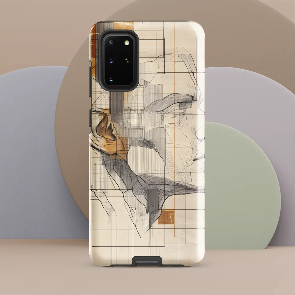 Geometric Reverie | Phone Case |  S20 Plus | Tough Case | Glossy