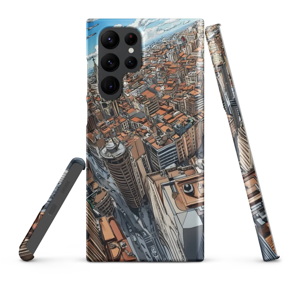 Aerial Symphony of Urban Life