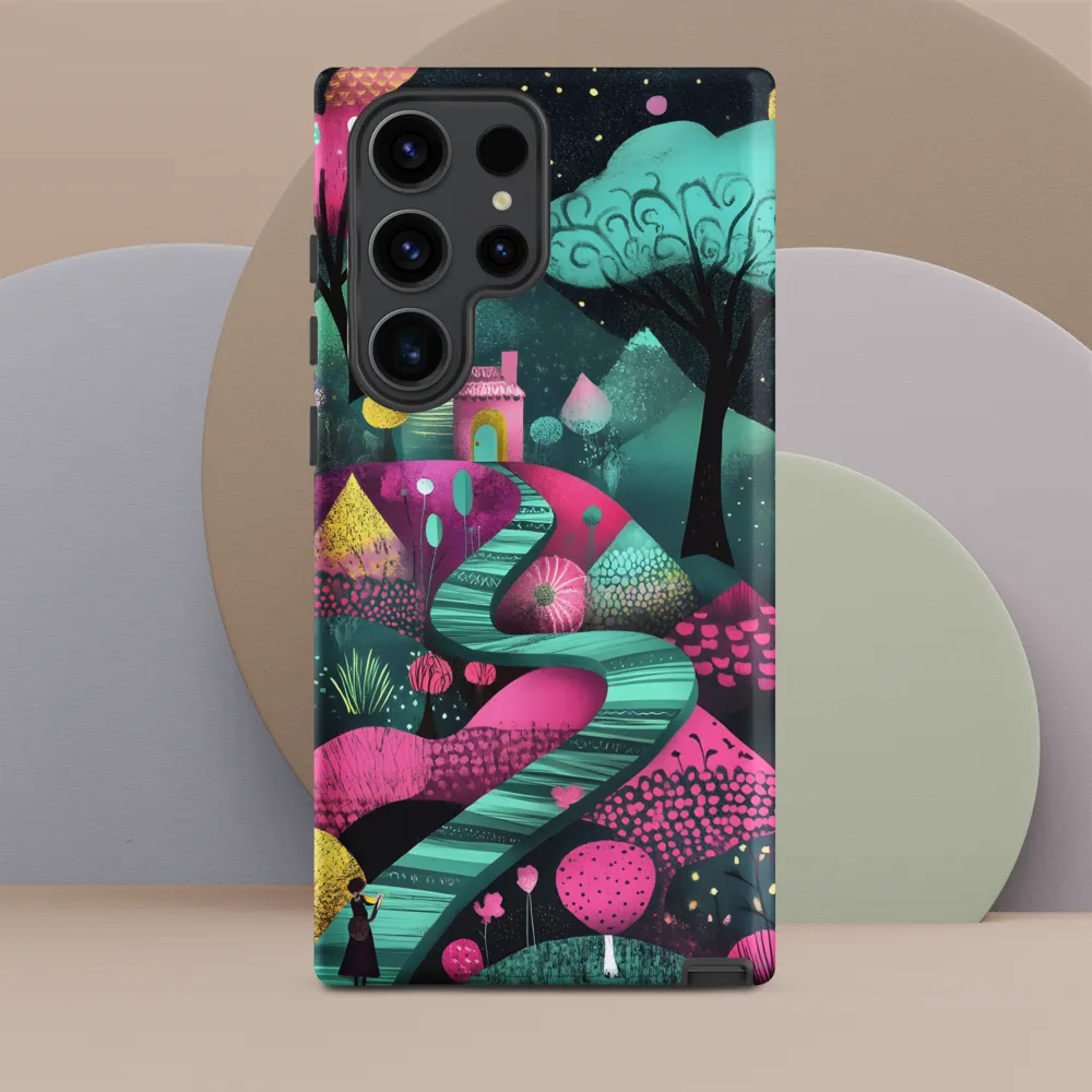 Whimsical Journey through Colorful Lands