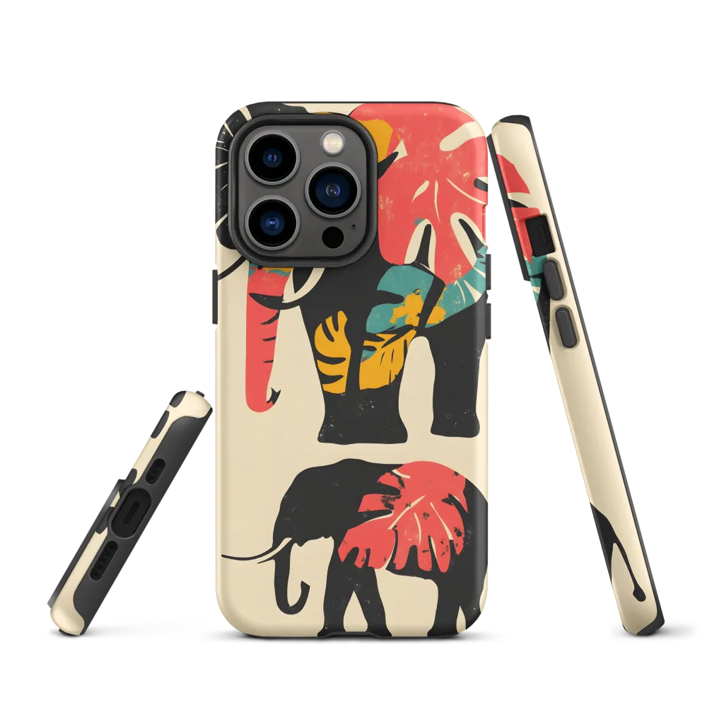 Tropical Elegance: The Elephant's Dance