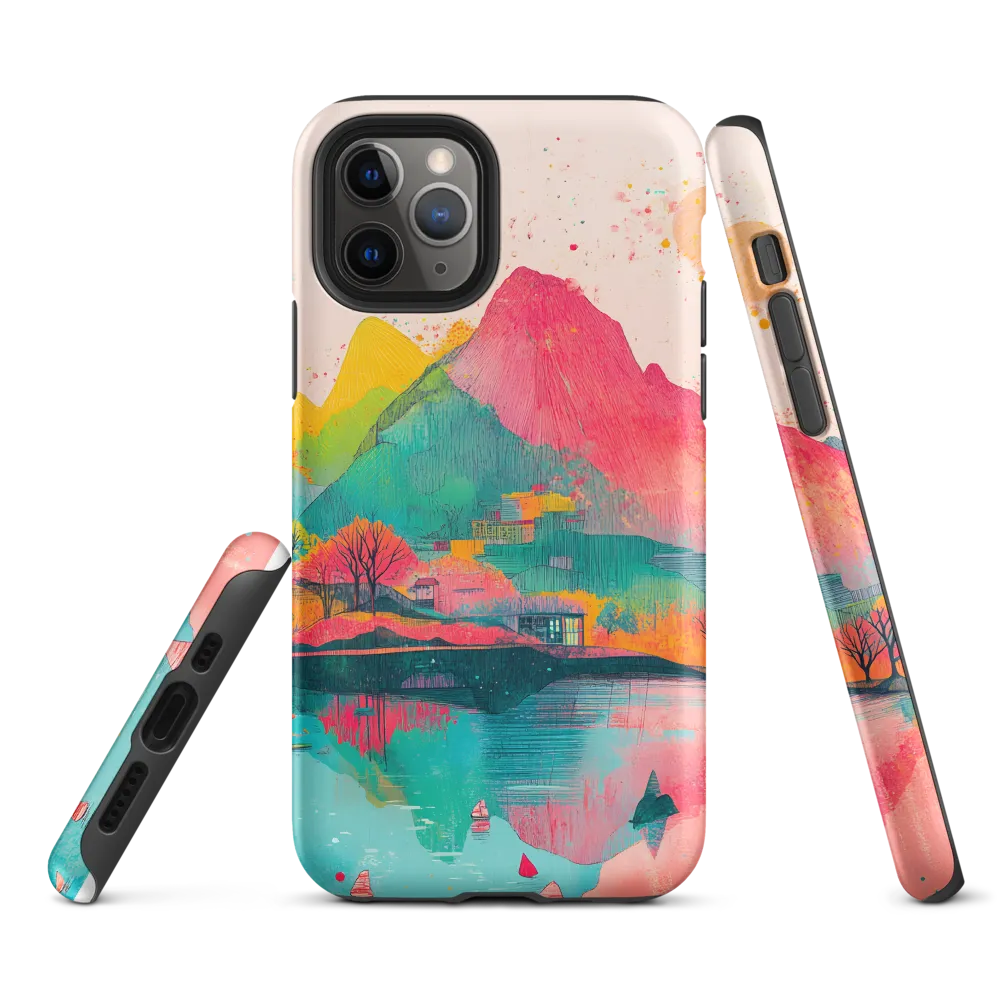 Vibrant Serenity: A Surreal Landscape