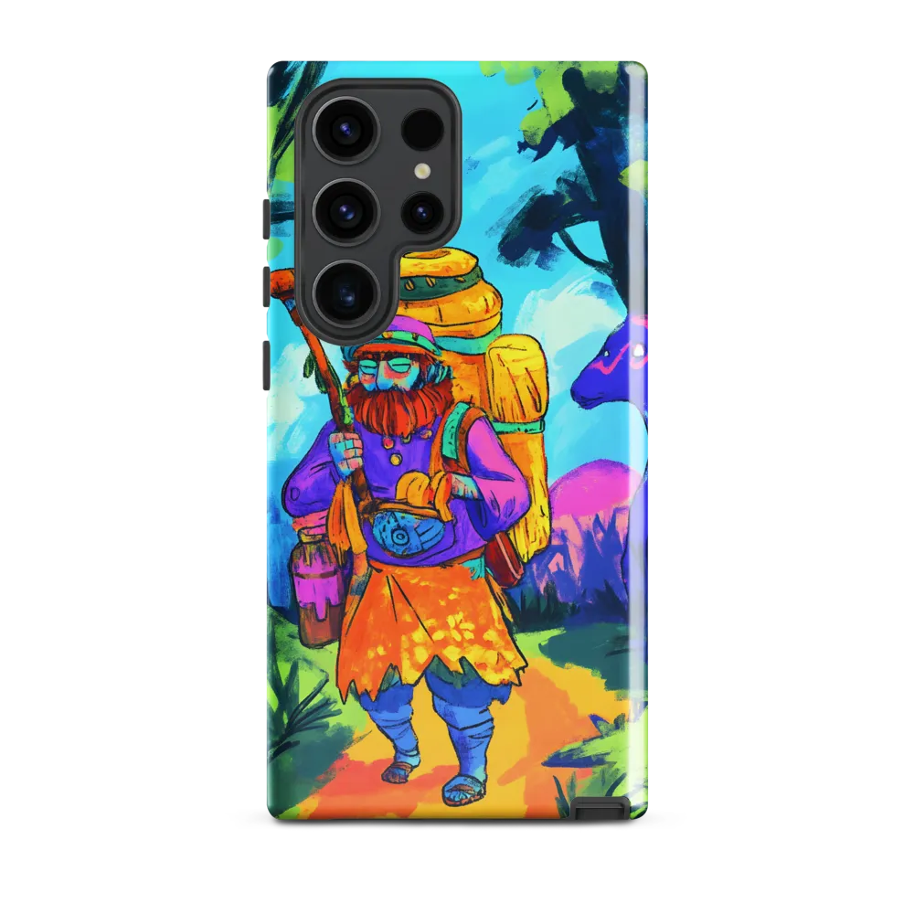 Journey Through a Whimsical Forest | Phone Case |  S23 Ultra | Tough Case | Glossy