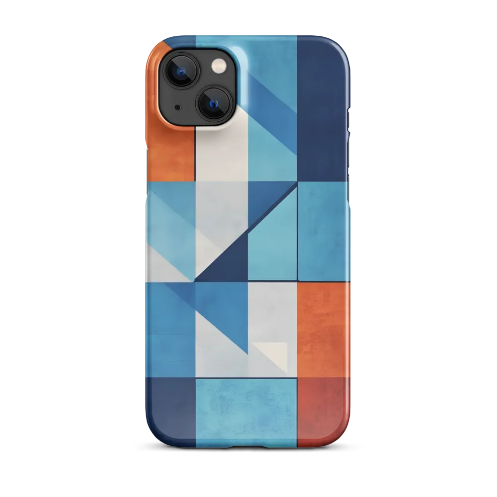 Geometric Harmony in Color | Phone Case |  14 Plus | Snap Case | Glossy