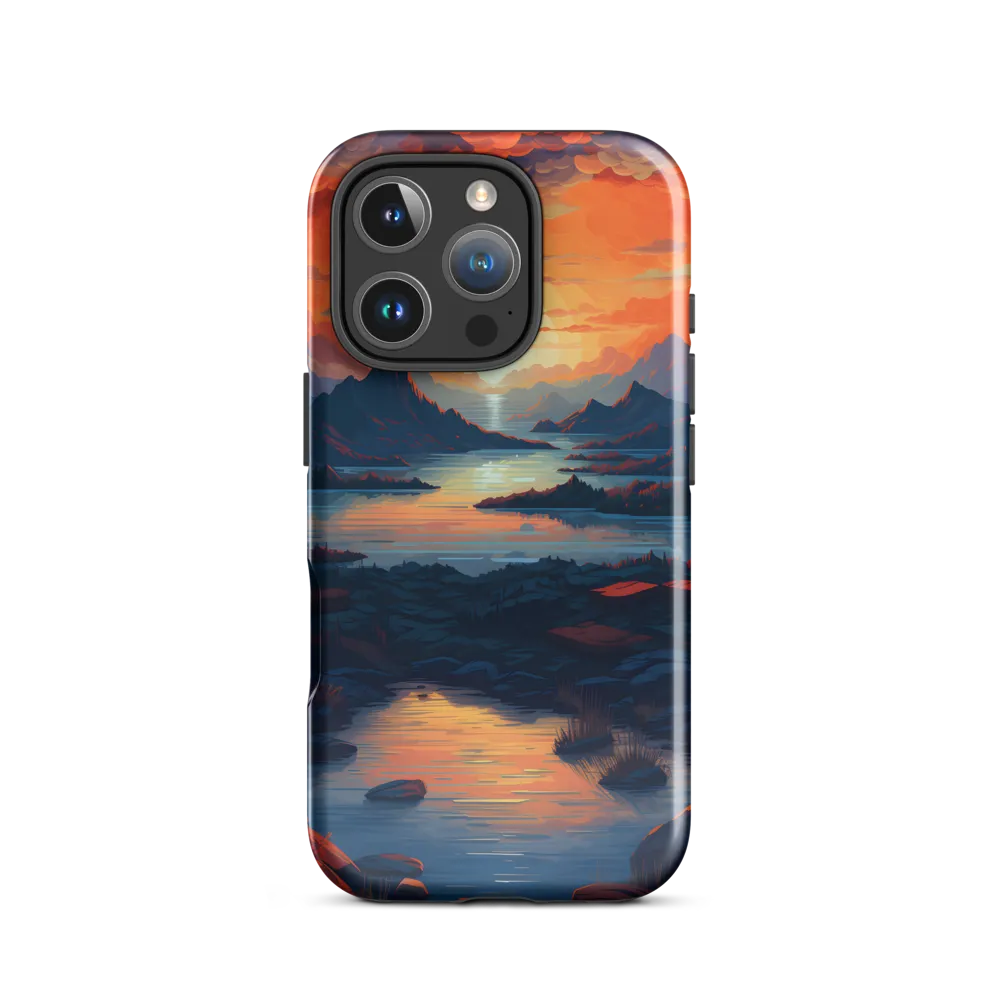 Ethereal Evening: A Digital Dusk