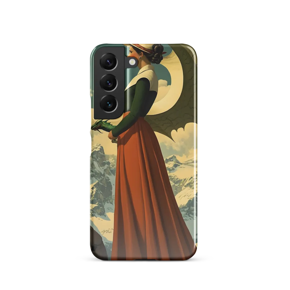 Mystic Harmony: The Dragon Keeper | Phone Case |  S22 | Snap Case | Glossy