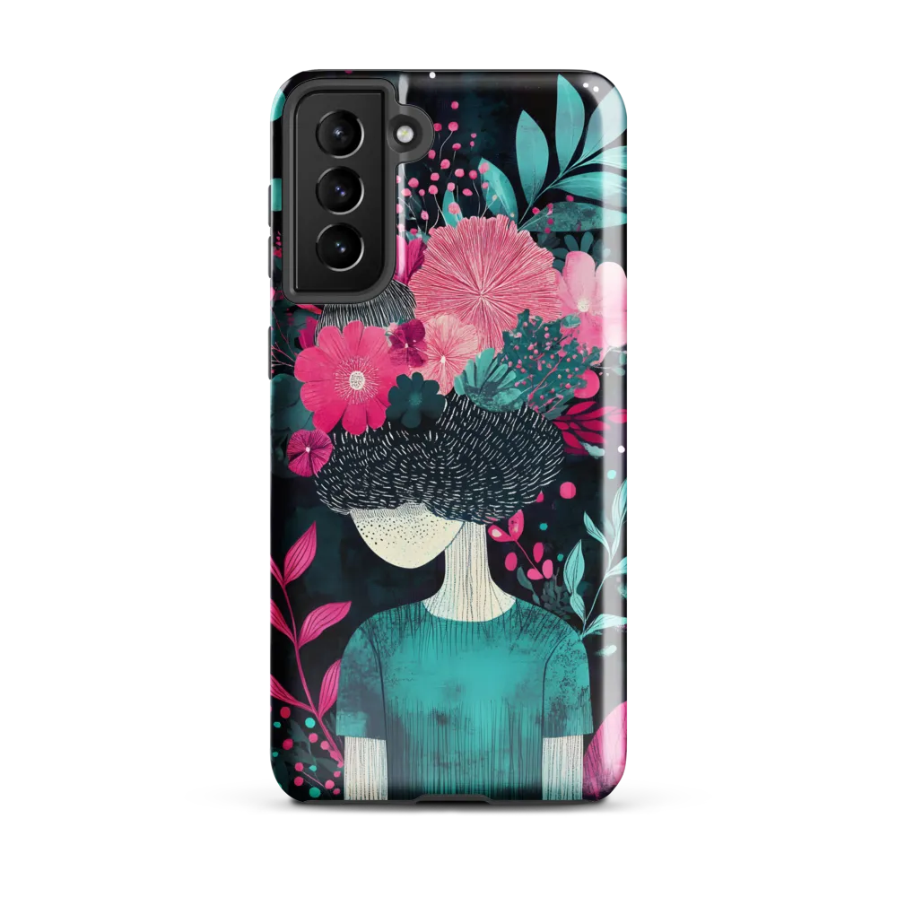 Floral Harmony: A Portrait of Serenity