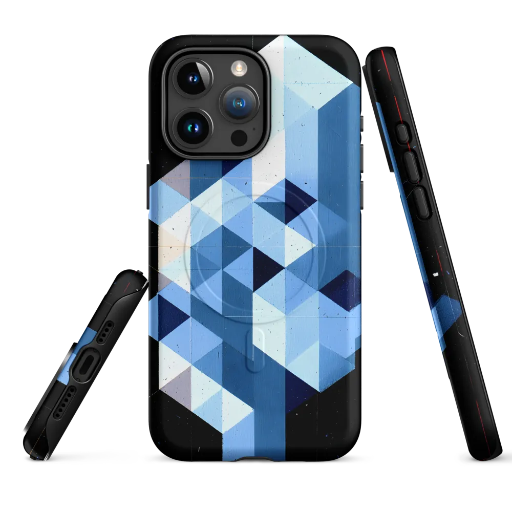 Blueprint of Depth | Phone Case |  15 Pro Max | MagSafe® Tough Case | Matte