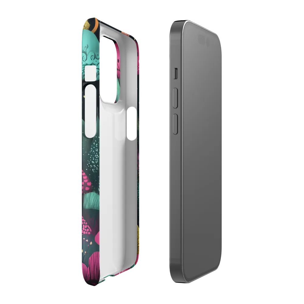 Whimsical Journey through Colorful Lands | Phone Case |  14 Pro | Snap Case | Matte