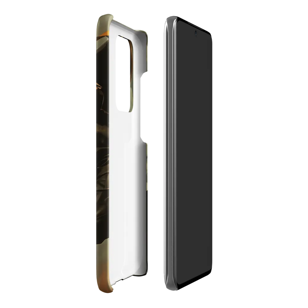 Ethereal Explorer: The Enigmatic Astronaut | Phone Case |  S20 Ultra | Snap Case | Matte