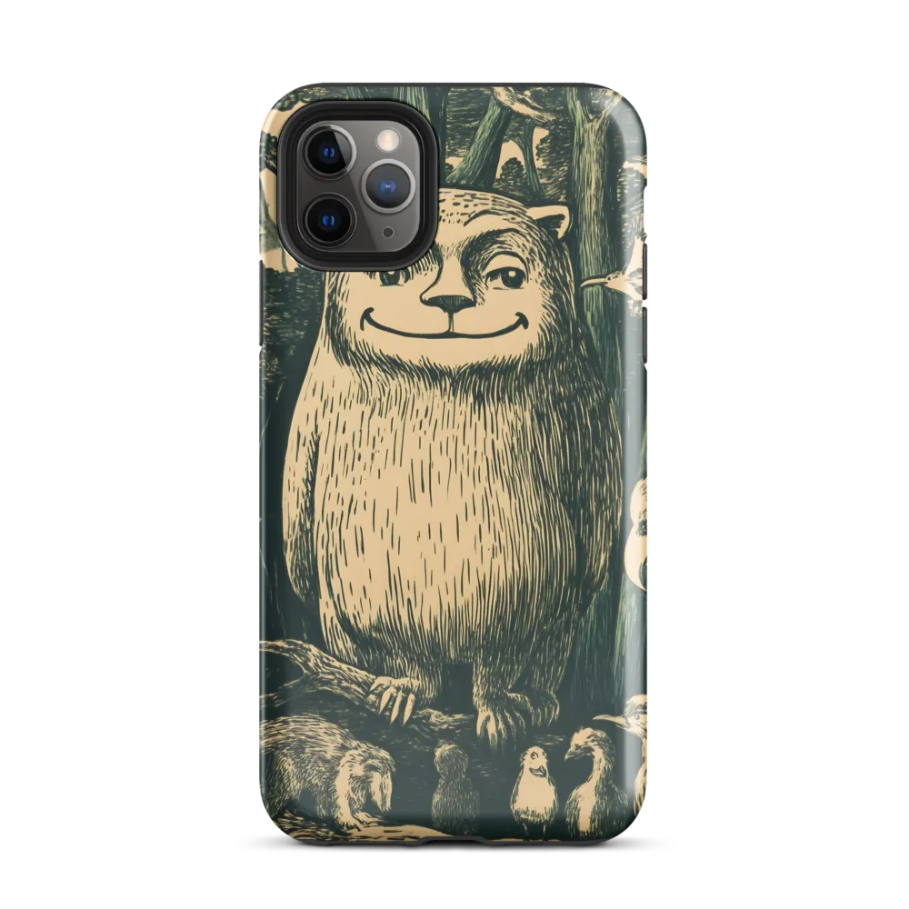 Forest Guardian: A Whimsical Encounter | Phone Case |  11 Pro Max | Tough Case | Glossy