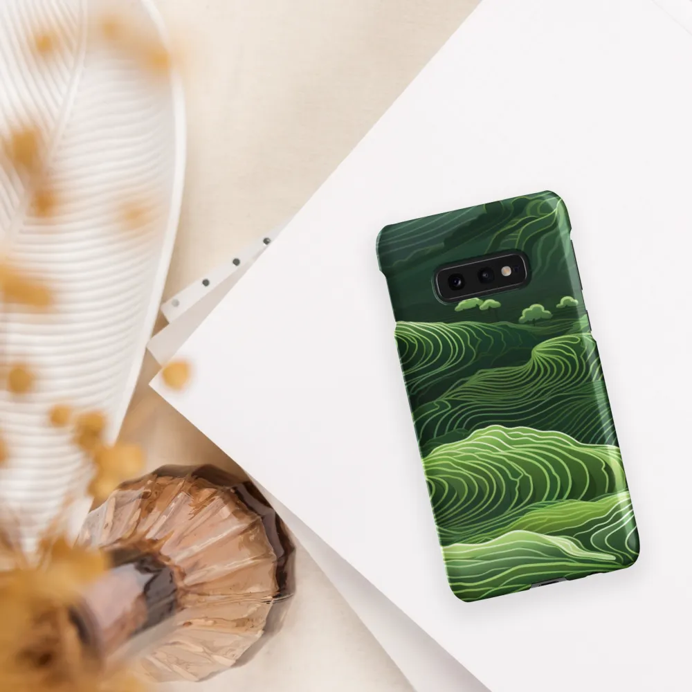 Whispers of Green Hills | Phone Case |  S10e | Snap Case | Matte