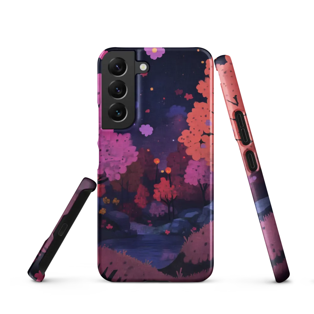 Whispers of Spring: A Serene Landscape | Phone Case |  S22 | Snap Case | Matte
