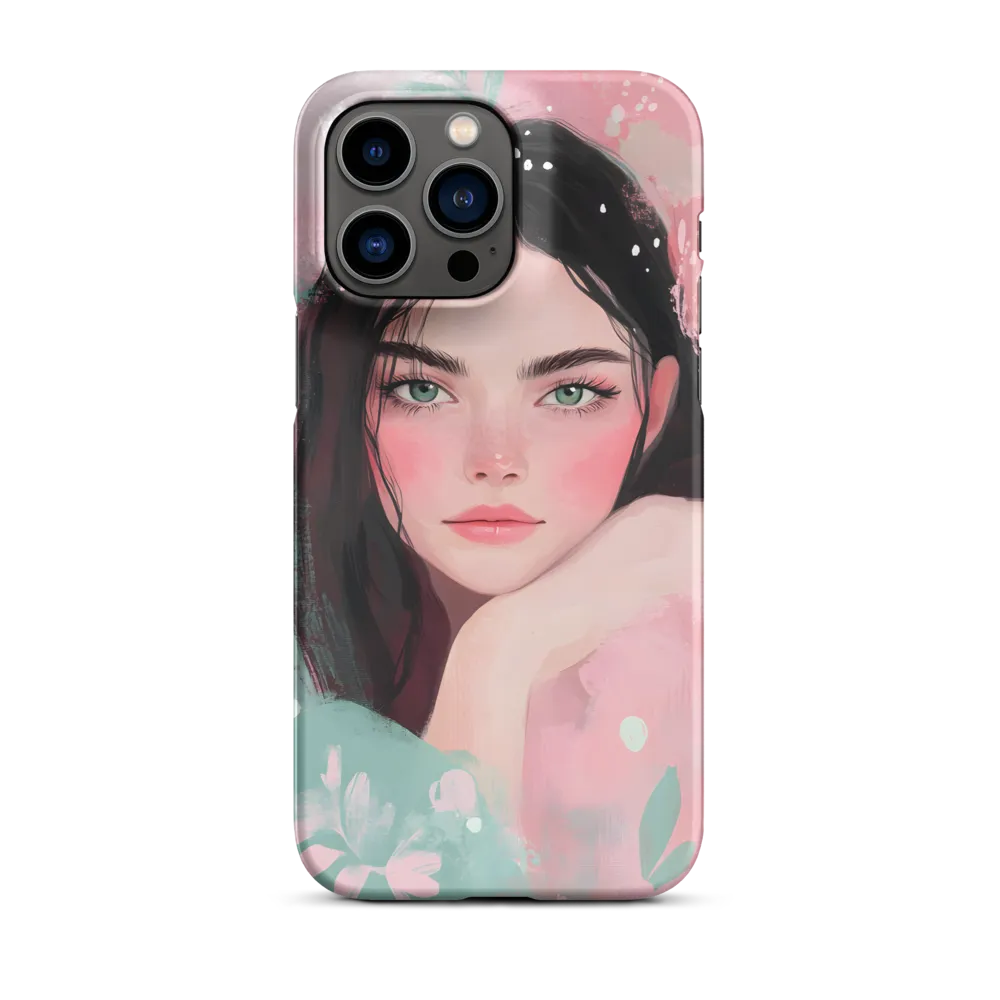 Mint & Rose — Portrait in Pastel Washes