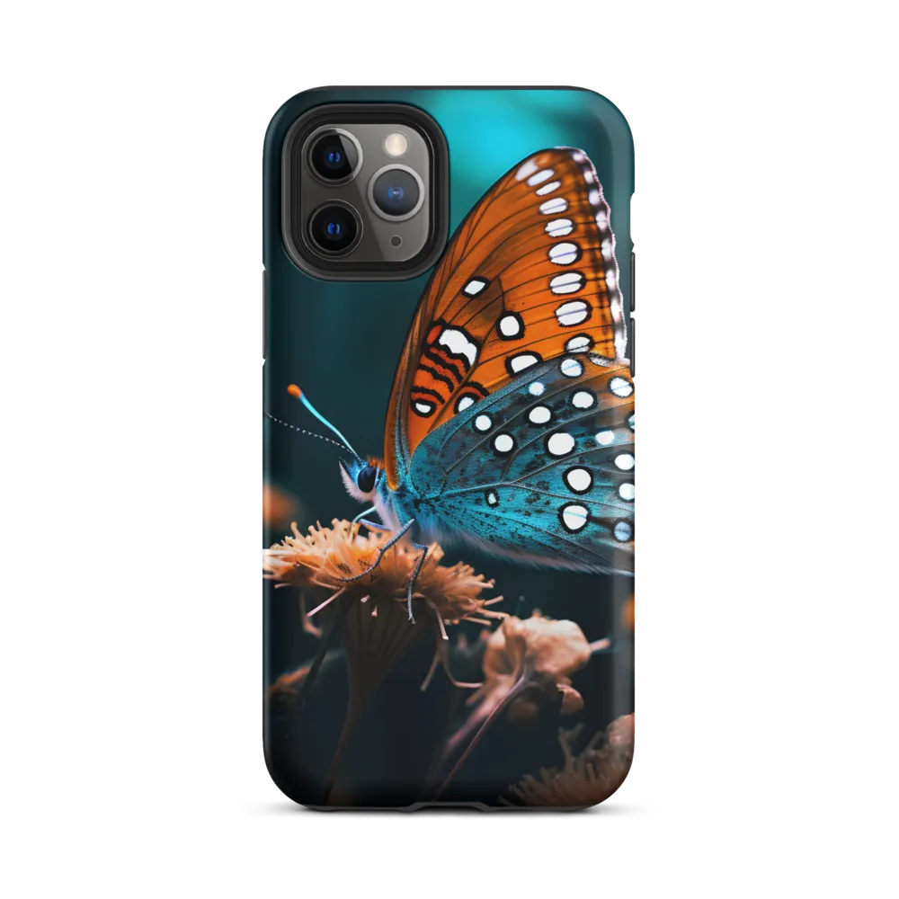 Whispers of Color: The Butterfly's Embrace