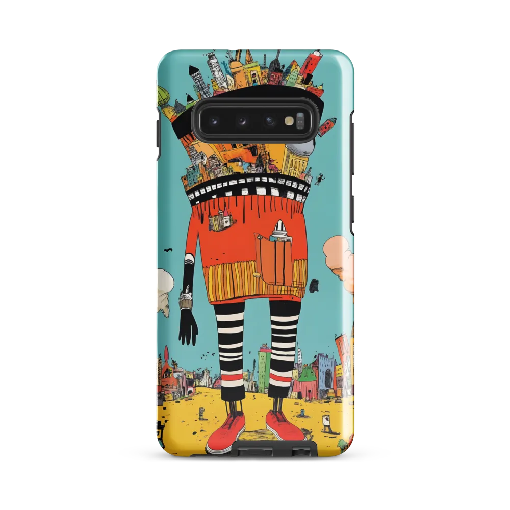 Urban Fantasia: A Whimsical Encounter | Phone Case |  S10 Plus | Tough Case | Glossy