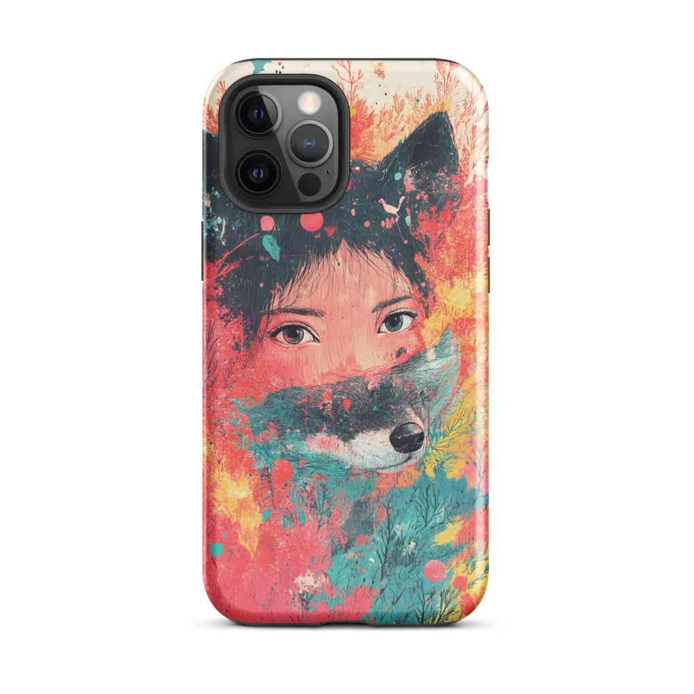 Harmony of Spirit: Girl and Wolf