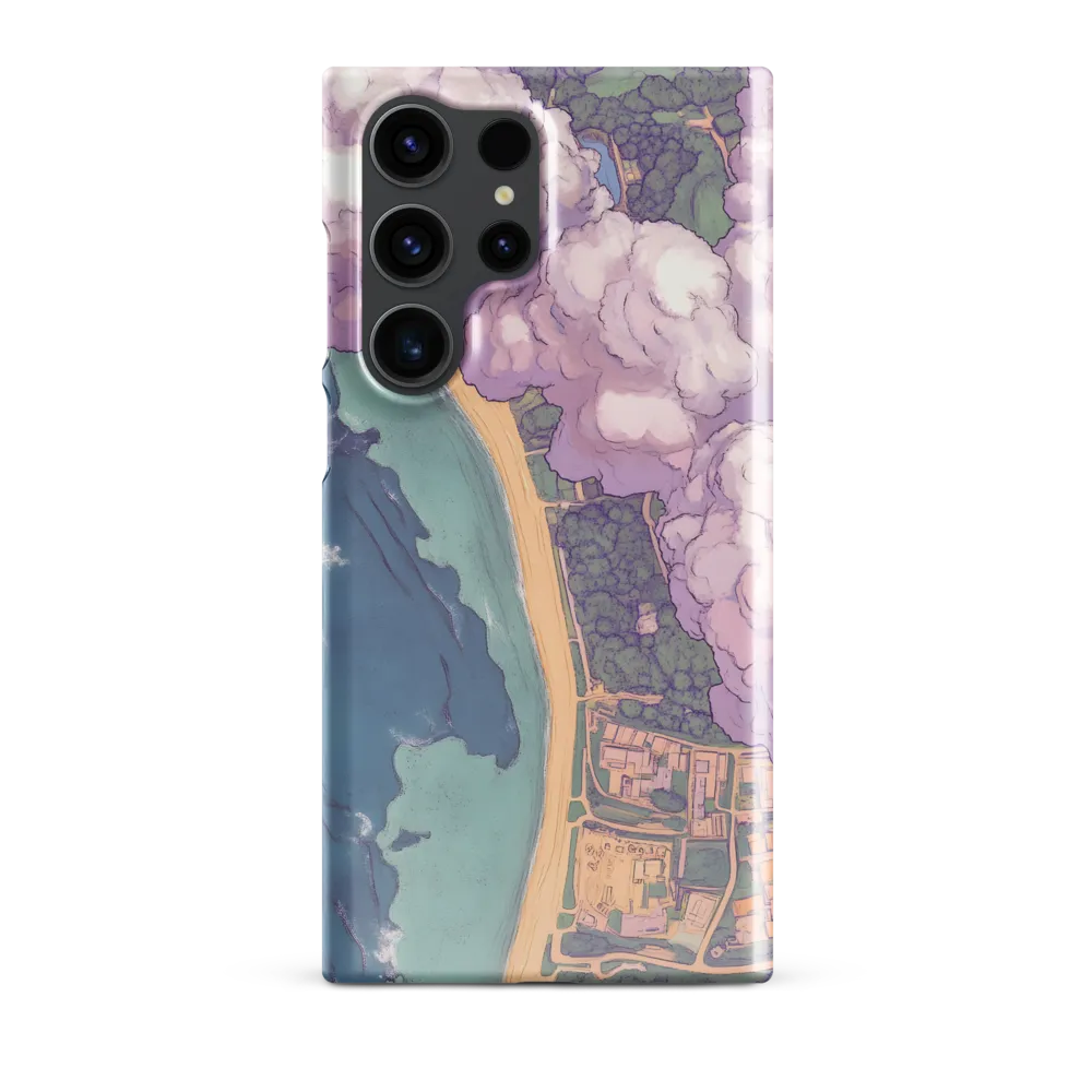 Serenity Over the Coast | Phone Case |  S23 Ultra | Snap Case | Glossy