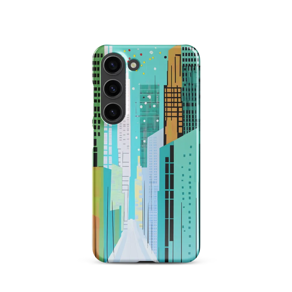 Urban Symphony in Turquoise