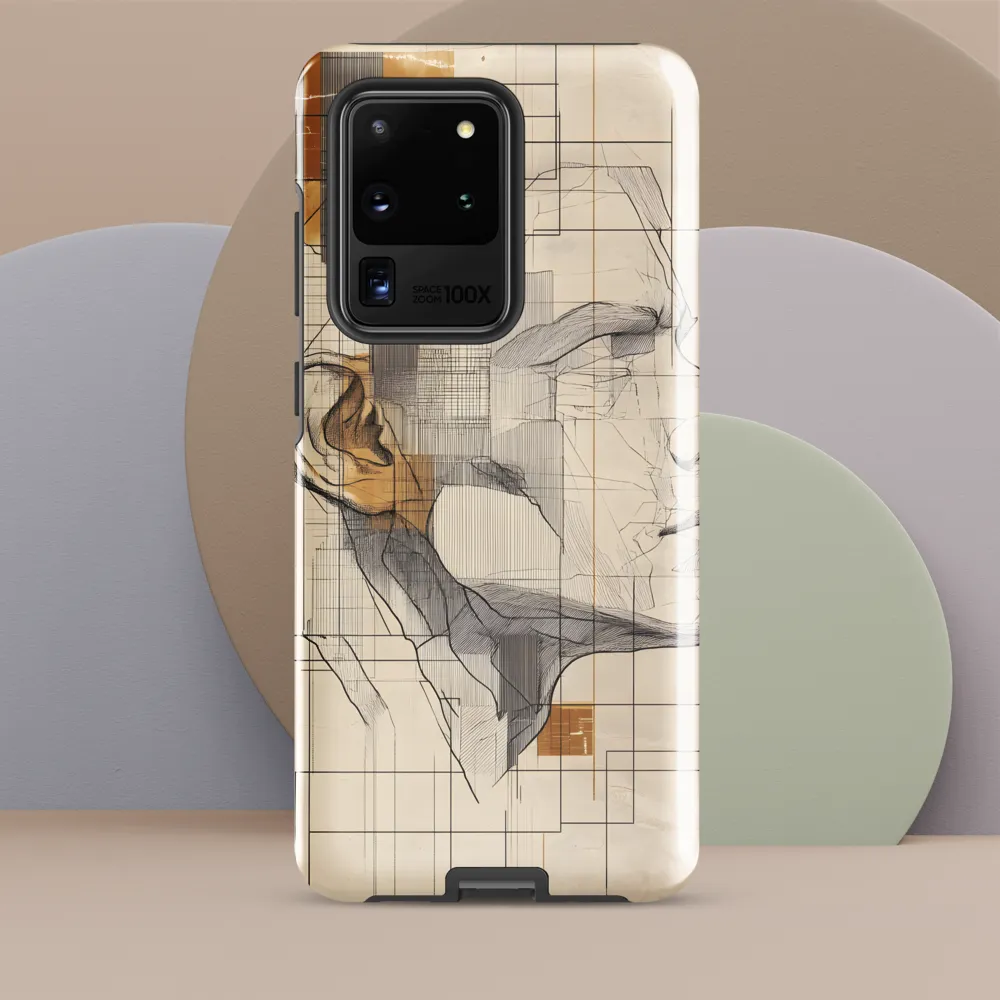 Geometric Reverie | Phone Case |  S20 Ultra | Tough Case | Glossy